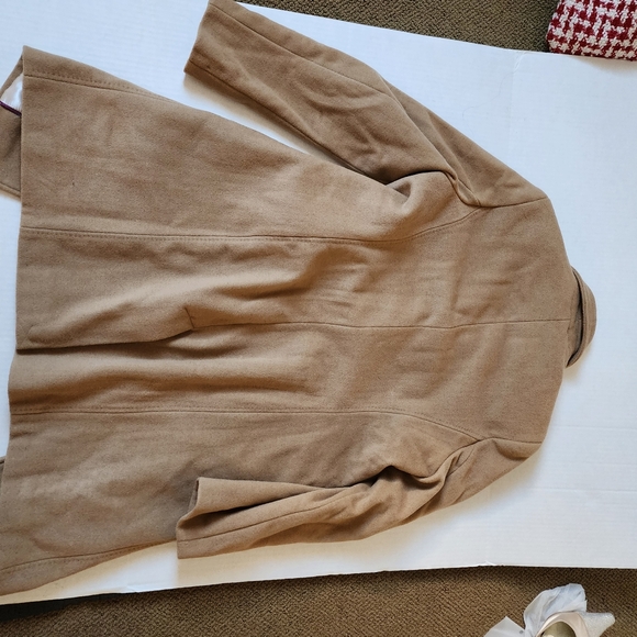 CALVIN KLEIN women's camel wool-cashmere coat 10P - Picture 2 of 12